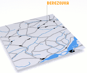 3d view of Berëzovka