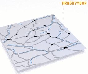 3d view of Krasnyy Bor