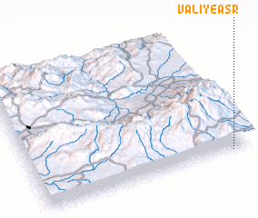 3d view of Valī-ye ‘Aşr