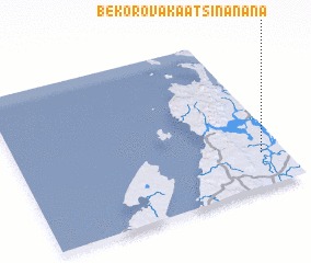 3d view of Bekorovaka Atsinanana