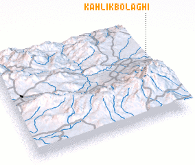 3d view of Kahlīk Bolāghī