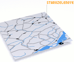 3d view of Starozelënoye