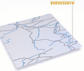 3d view of Borovskaya