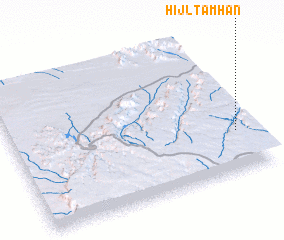 3d view of Ḩijl Ţamḩān