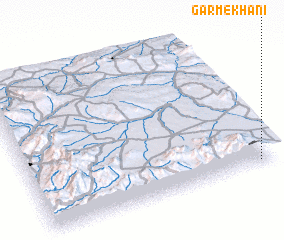 3d view of Garmekhānī