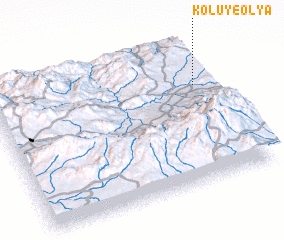 3d view of Kolū-ye ‘Olyā