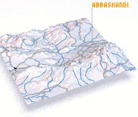 3d view of ‘Abbās Kandī