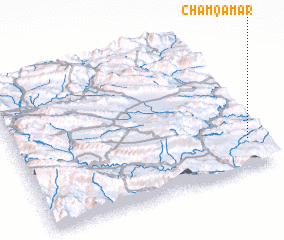 3d view of Cham Qamar