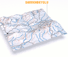 3d view of Darreh Beyglū