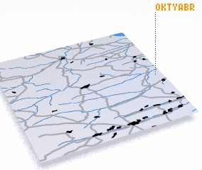 3d view of Oktyabr\