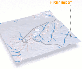 3d view of Ḩişn Ghārāt