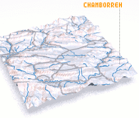 3d view of Cham Borreh