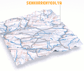 3d view of Seh Korreh-ye ‘Olyā