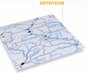 3d view of Dmitriyevka