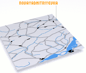 3d view of Novaya Dmitriyevka