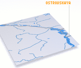 3d view of Ostrovskaya