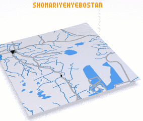 3d view of Shomarīyeh-ye Bostān