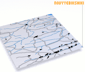 3d view of Novyye Bikshiki