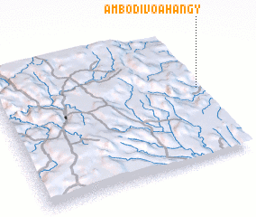 3d view of Ambodivoahangy