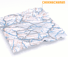 3d view of Chokhā Chaman