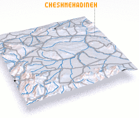 3d view of Cheshmeh Ādīneh