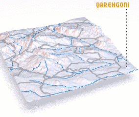 3d view of Qareh Gonī