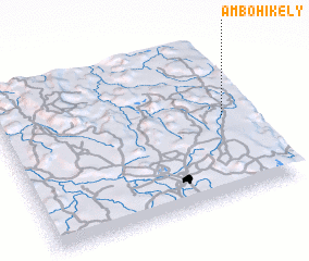 3d view of Ambohikely