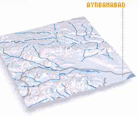 3d view of ‘Ayn Bā Ma‘bad