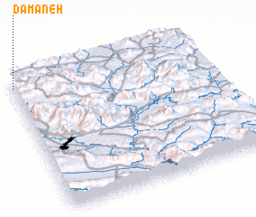 3d view of Dāmāneh