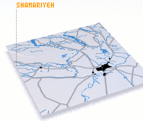 3d view of Shamārīyeh