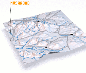 3d view of Mūsáābād