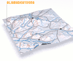 3d view of ‘Alīābād-e Ayvorā