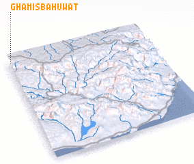 3d view of Ghamīs Bā Ḩuwāt