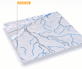 3d view of Manḩūb