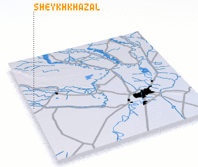 3d view of Sheykh Khaz‘al