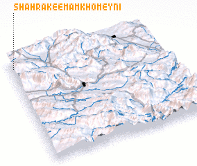 3d view of Shahrak-e Emām Khomeynī