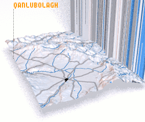 3d view of Qānlū Bolāgh