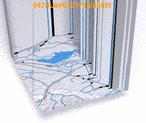 3d view of Qeshlāq-e Seyyedī Kandī