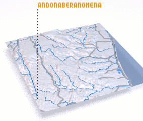 3d view of Andonabe-Ranomena