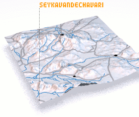 3d view of Seykavand-e Chavārī