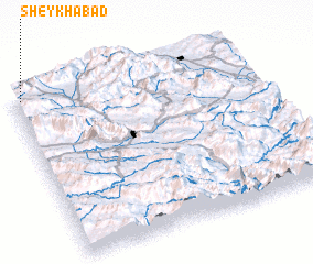 3d view of Sheykhābād