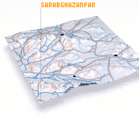 3d view of Sarāb Ghaẕanfar