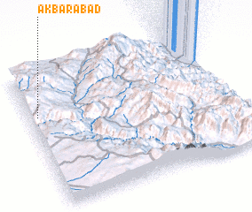 3d view of Akbarābād