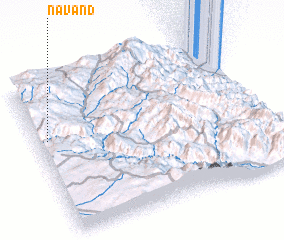 3d view of Nāvand