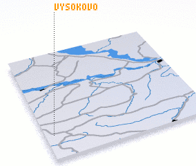 3d view of Vysokovo