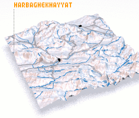 3d view of Har Bāgh-e Khayyāţ