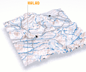 3d view of Ḩalad