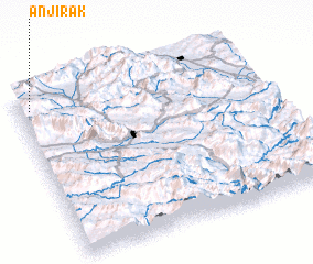 3d view of Anjīrak