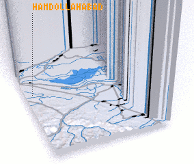 3d view of Ḩamdollāhābād