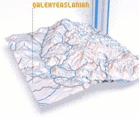 3d view of Qal‘eh-ye Aşlānīān